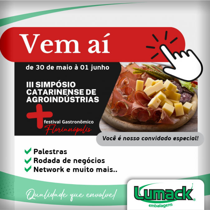 III Simpsio Catarinense de Agroindstrias!