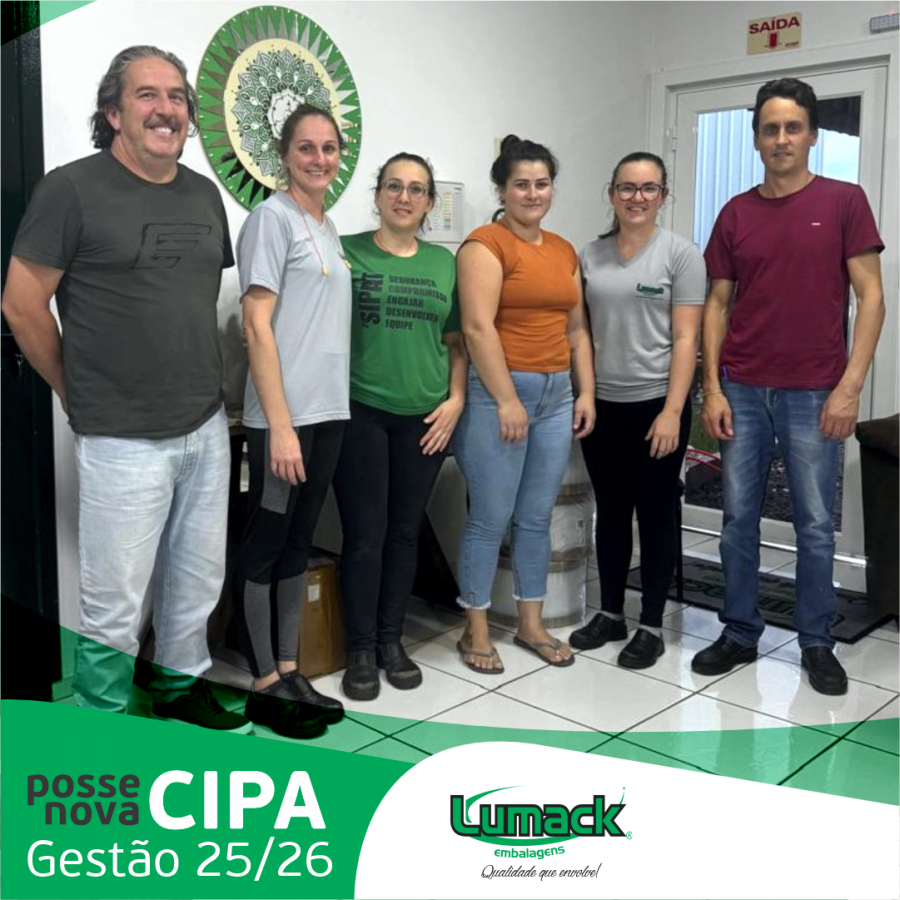 Posse da nova CIPA  Gesto 2025/2026