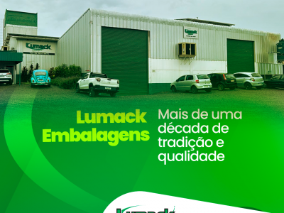 Lumack Embalagens vem se destacando no mercado por levar produtos de qualidade
