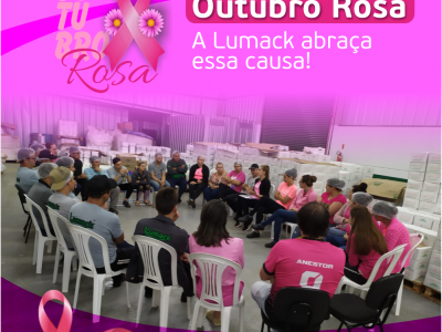 Outubro Rosa - Juntos, podemos fazer a diferena!